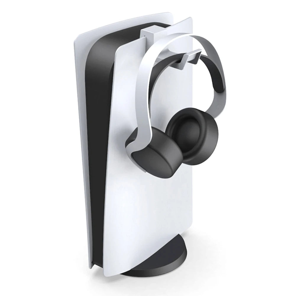 PS5 Accessories Headphone Stand Wall Mount Holder Hanger for Play Station 5 Console Gaming Headset Hanging Bracket Storage Rack