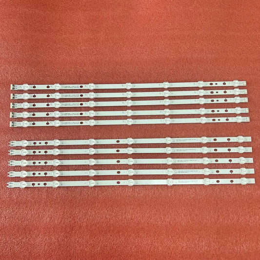 LED Strip(10) for Samsung UN55H6103AF UN55H6153AF UN55FH6003F UN55J620DAF UA55H6203 UN55H6103AG CY-DF550CSLV1H UN55H6203AF